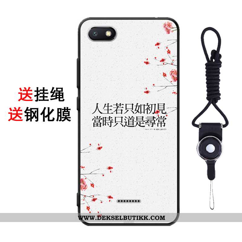 Etui Xiaomi Redmi 6 Cartoon Deksel Myke Student Rosa, Xiaomi Redmi 6 Trend Rabatt