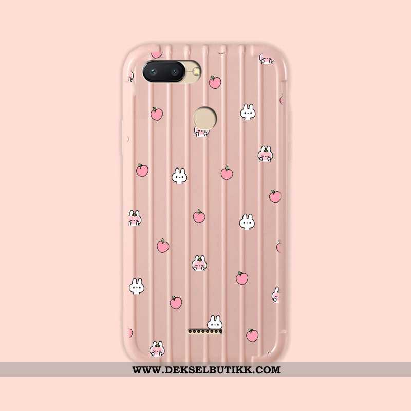 Etui Xiaomi Redmi 6 Myke Deksel Farge Malt Hvitt, Xiaomi Redmi 6 Beskyttelse Rabatt