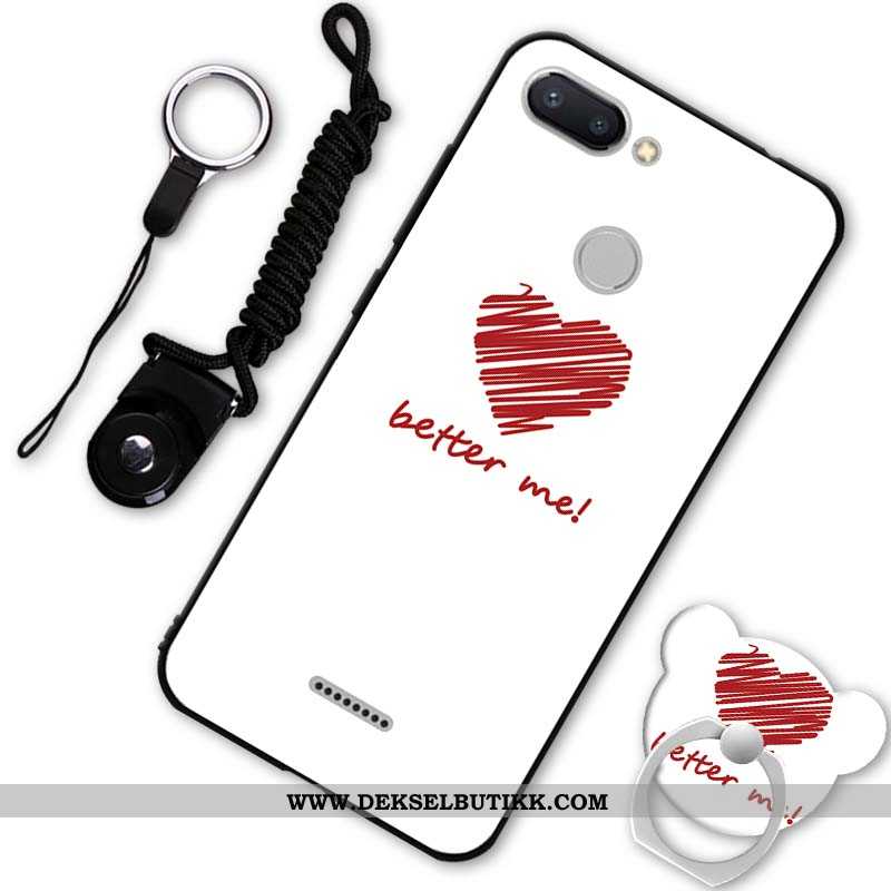 Etui Xiaomi Redmi 6 Nubuck Deksel Beskyttelse Lovers Svart, Xiaomi Redmi 6 Av Personlighet Butikk