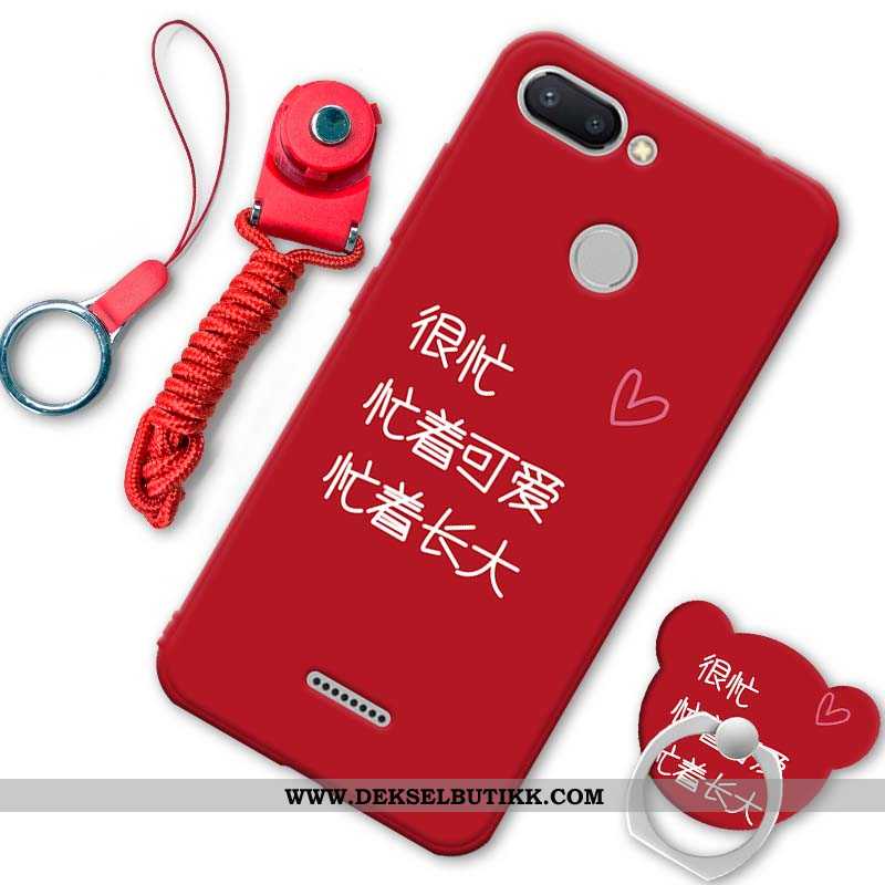 Etui Xiaomi Redmi 6 Nubuck Deksel Beskyttelse Lovers Svart, Xiaomi Redmi 6 Av Personlighet Butikk