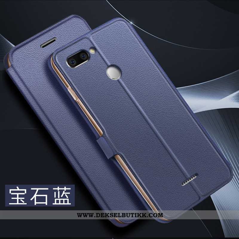 Etui Xiaomi Redmi 6 Silikon Gull Skinndeksel Folio, Deksel Xiaomi Redmi 6 Beskyttelse Salg