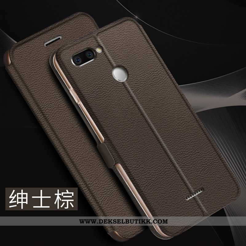 Etui Xiaomi Redmi 6 Silikon Gull Skinndeksel Folio, Deksel Xiaomi Redmi 6 Beskyttelse Salg