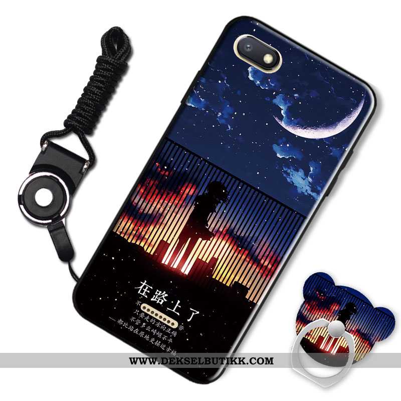 Etui Xiaomi Redmi 6a Cartoon Svart Anti-fall Alt Inkludert, Deksel Xiaomi Redmi 6a Trend Tilbud