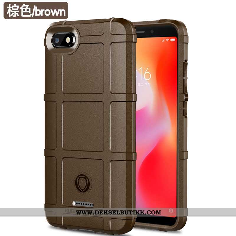 Etui Xiaomi Redmi 6a Kreativ Myke Deksel Brun, Xiaomi Redmi 6a Trend Billige