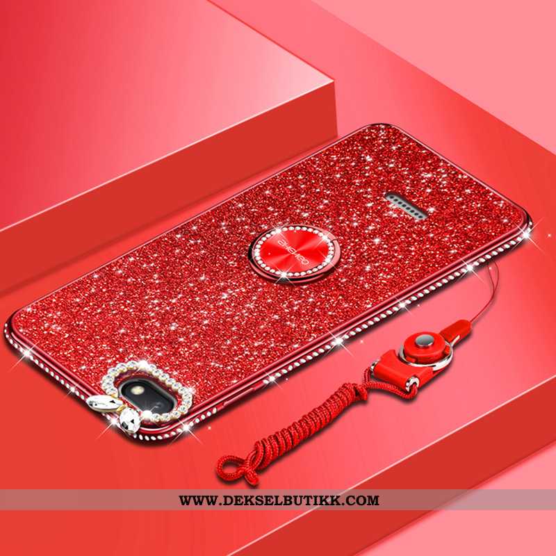 Etui Xiaomi Redmi 6a Silikon Net Red Trend Hengende Ornamenter Lilla, Deksel Xiaomi Redmi 6a Beskytt