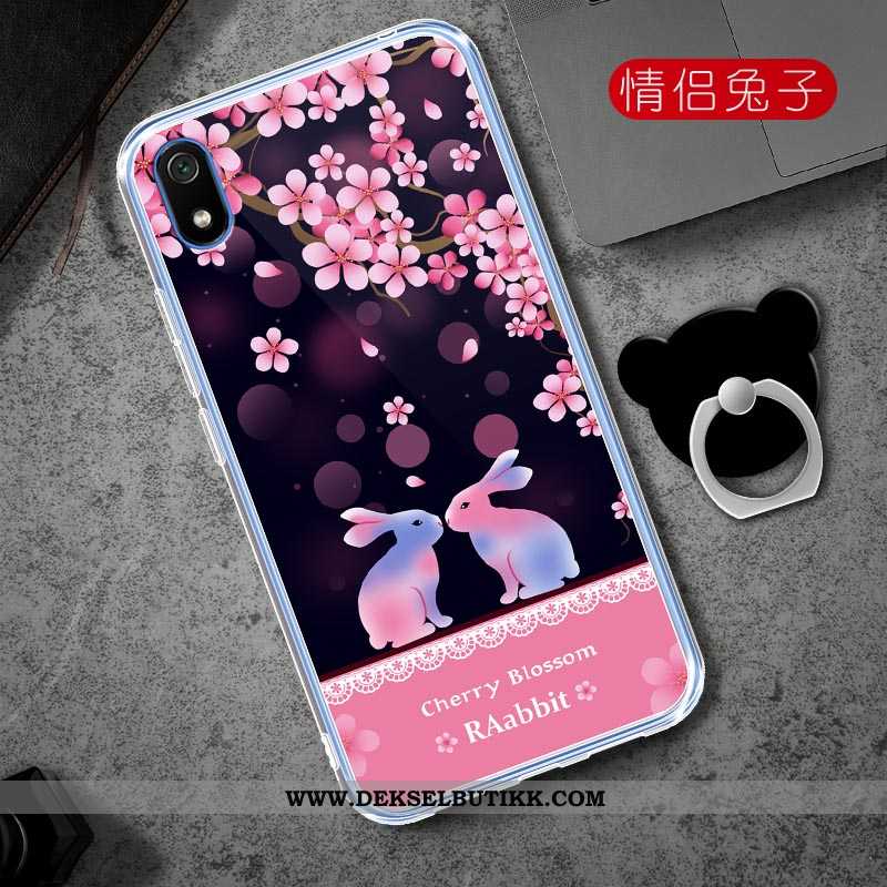 Etui Xiaomi Redmi 7a Cartoon Deksel Mobiltelefon Av Personlighet Rosa, Xiaomi Redmi 7a Myke Kjøpe