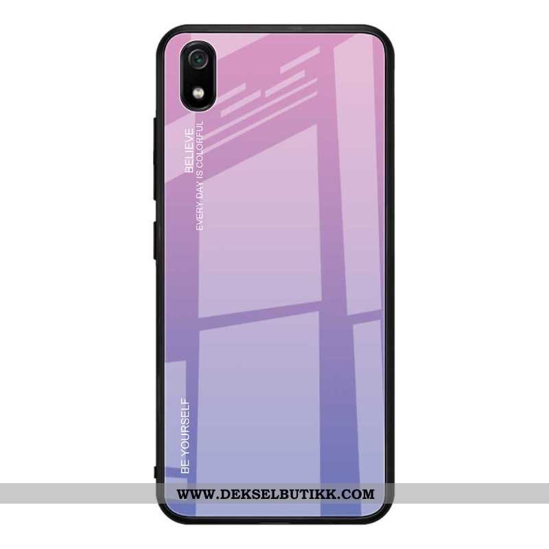 Etui Xiaomi Redmi 7a Glass Enkel Anti-fall Grønn, Deksel Xiaomi Redmi 7a Trend Billige