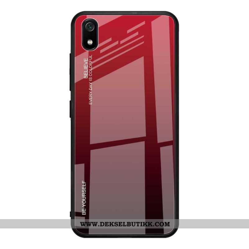 Etui Xiaomi Redmi 7a Glass Enkel Anti-fall Grønn, Deksel Xiaomi Redmi 7a Trend Billige