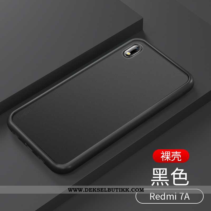 Etui Xiaomi Redmi 7a Trend Silikon Deksel Tynne Mørkeblå, Xiaomi Redmi 7a Ultra Billig