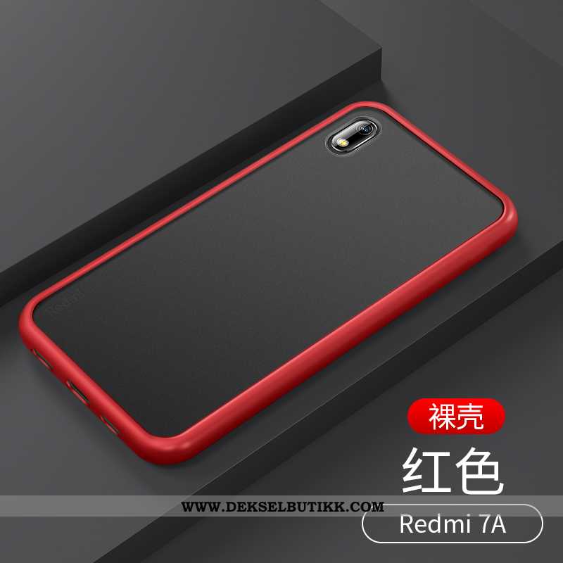 Etui Xiaomi Redmi 7a Trend Silikon Deksel Tynne Mørkeblå, Xiaomi Redmi 7a Ultra Billig