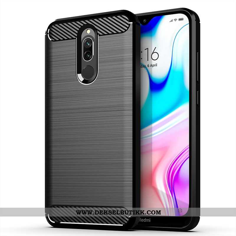 Etui Xiaomi Redmi 8 Kreativ Anti-fall Beskyttelse Grå, Deksel Xiaomi Redmi 8 Trend Billige