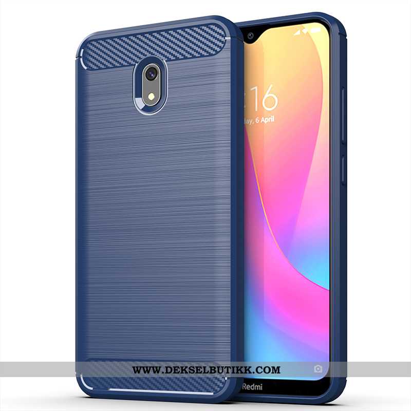 Etui Xiaomi Redmi 8a Beskyttelse Deksel Silikon Myke Svart, Xiaomi Redmi 8a Nubuck Billig