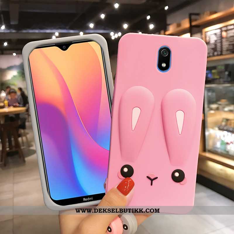 Etui Xiaomi Redmi 8a Beskyttelse Rød Rosa, Deksel Xiaomi Redmi 8a Hengende Ornamenter Tilbud