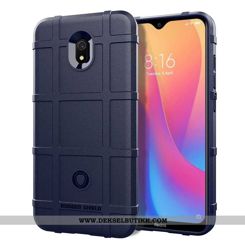 Etui Xiaomi Redmi 8a Nubuck Svart Rød Myke, Deksel Xiaomi Redmi 8a Av Personlighet Billige