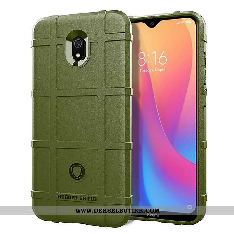 Etui Xiaomi Redmi 8a Nubuck Svart Rød Myke, Deksel Xiaomi Redmi 8a Av Personlighet Billige