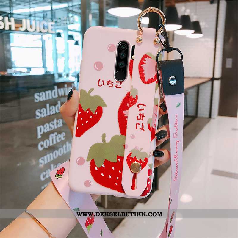 Etui Xiaomi Redmi 9 Kreativ Nye Hengende Ornamenter Frukt Gul, Deksel Xiaomi Redmi 9 Trend Billig