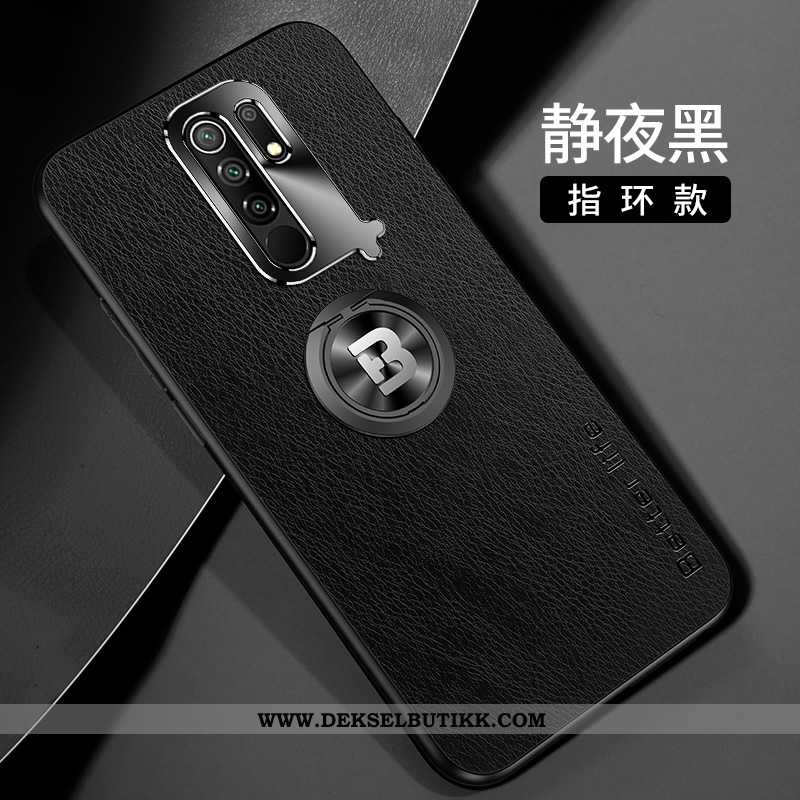 Etui Xiaomi Redmi 9 Skinndeksel Kreativ Tynne Anti-fall Oransje, Deksel Xiaomi Redmi 9 Nubuck Billig