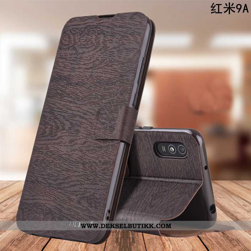 Etui Xiaomi Redmi 9a Skinndeksel Liten Rød Anti-fall, Deksel Xiaomi Redmi 9a Myke Rabatt