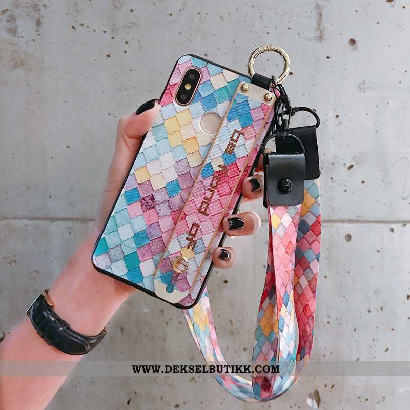 Etui Xiaomi Redmi Note 5 Hengende Ornamenter Mobiltelefon Alt Inkludert Rosa, Deksel Xiaomi Redmi No