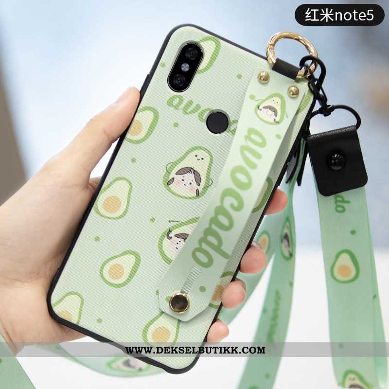 Etui Xiaomi Redmi Note 5 Myke Grønn Trend Kreativ, Deksel Xiaomi Redmi Note 5 Silikon Rabatt