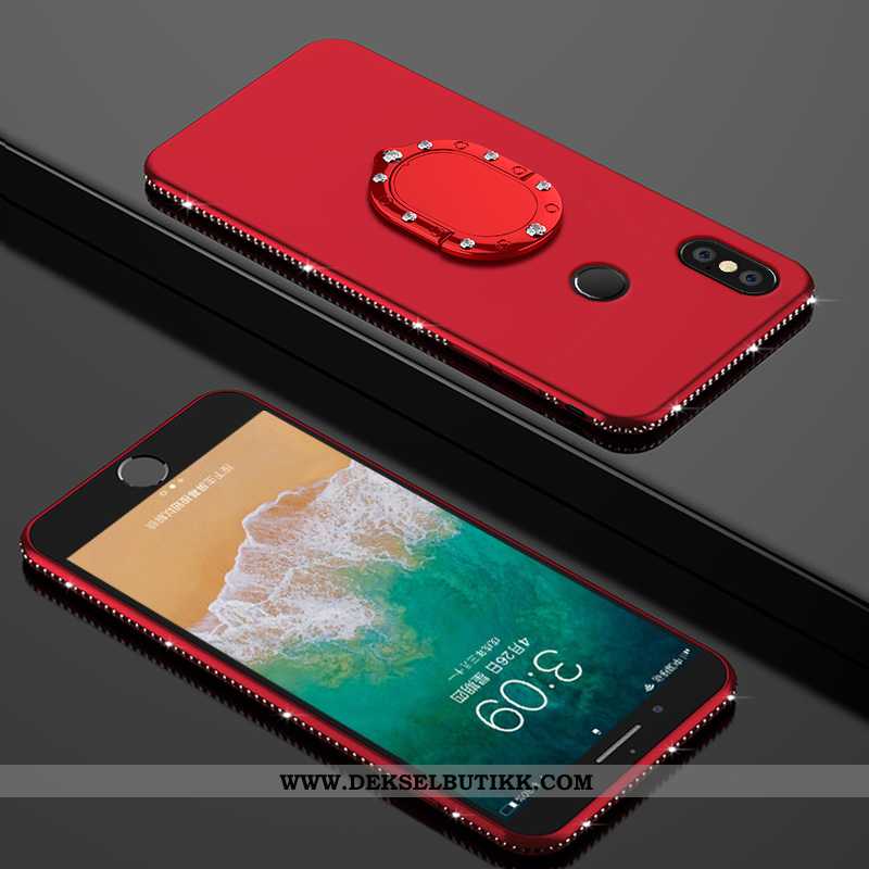 Etui Xiaomi Redmi Note 5 Silikon Net Red Av Personlighet Nye Rosa, Deksel Xiaomi Redmi Note 5 Beskyt