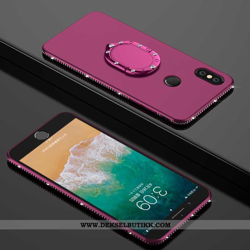 Etui Xiaomi Redmi Note 5 Silikon Net Red Av Personlighet Nye Rosa, Deksel Xiaomi Redmi Note 5 Beskyt