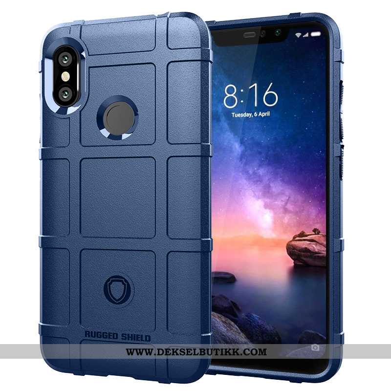 Etui Xiaomi Redmi Note 6 Pro Av Personlighet Mobiltelefon Trend Beskyttelse Grå, Deksel Xiaomi Redmi