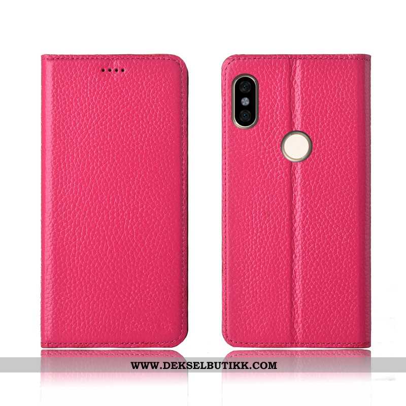 Etui Xiaomi Redmi Note 6 Pro Skinn Nye Alt Inkludert Silikon Rosa, Deksel Xiaomi Redmi Note 6 Pro My