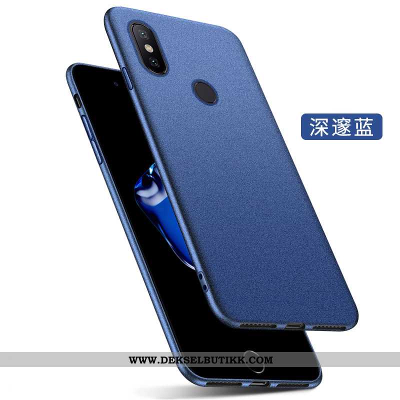 Etui Xiaomi Redmi Note 6 Pro Tynne Alt Inkludert Nubuck Svart, Deksel Xiaomi Redmi Note 6 Pro Myke T