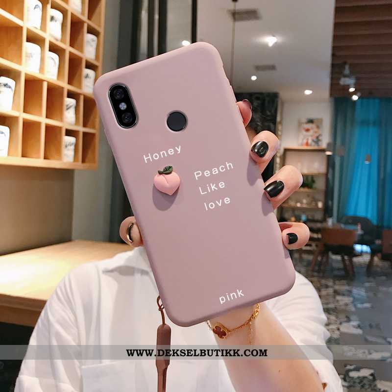 Etui Xiaomi Redmi Note 6 Pro Ultra Anti-fall Myke Mobiltelefon Rosa, Deksel Xiaomi Redmi Note 6 Pro 