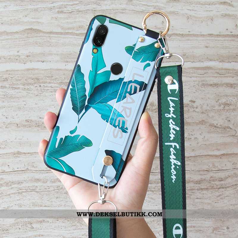 Etui Xiaomi Redmi Note 7 Hengende Ornamenter Hvit Anti-fall Rød Hvitt, Deksel Xiaomi Redmi Note 7 Vi