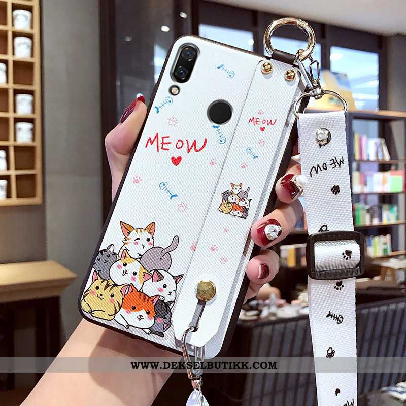 Etui Xiaomi Redmi Note 7 Nubuck Rød Silikon Deksel Rosa, Xiaomi Redmi Note 7 Cartoon Kjøpe