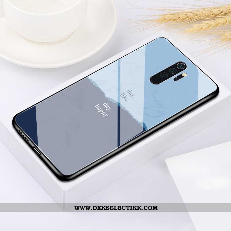 Etui Xiaomi Redmi Note 8 Pro Av Personlighet Deksel Myke Glass Blå, Xiaomi Redmi Note 8 Pro Kreativ 