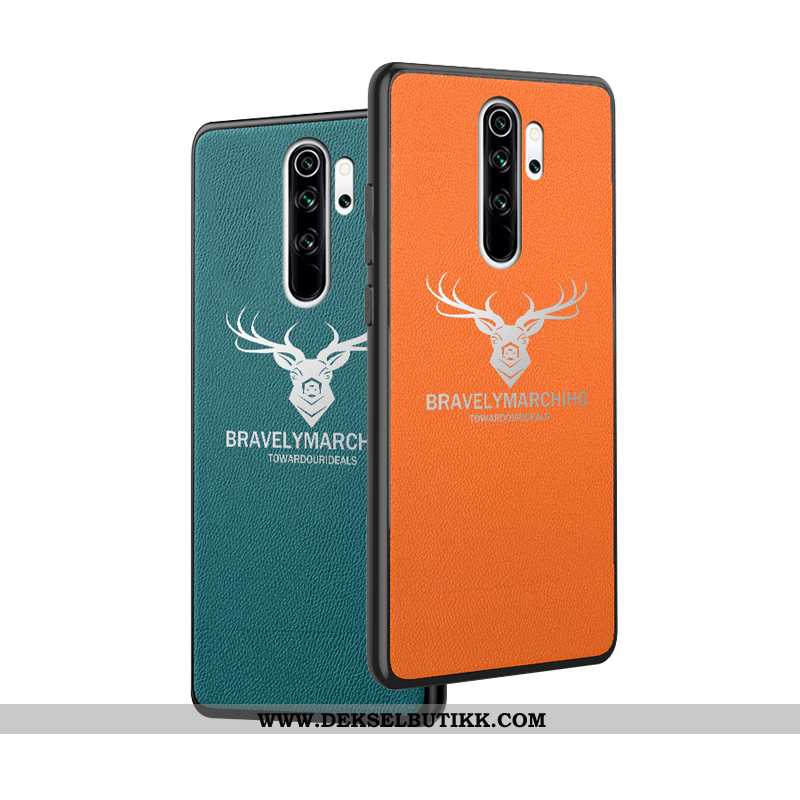 Etui Xiaomi Redmi Note 8 Pro Av Personlighet Orange Trend Plating Oransje, Deksel Xiaomi Redmi Note 