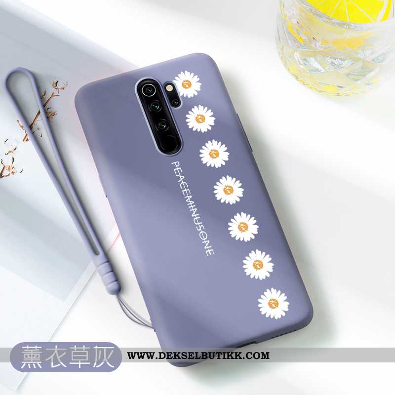 Etui Xiaomi Redmi Note 8 Pro Beskyttelse Alt Inkludert Lovers Enkel Svart, Deksel Xiaomi Redmi Note 