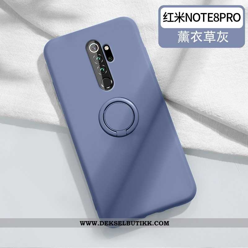 Etui Xiaomi Redmi Note 8 Pro Beskyttelse Anti-fall Monokrom Deksel Rød, Xiaomi Redmi Note 8 Pro Myke