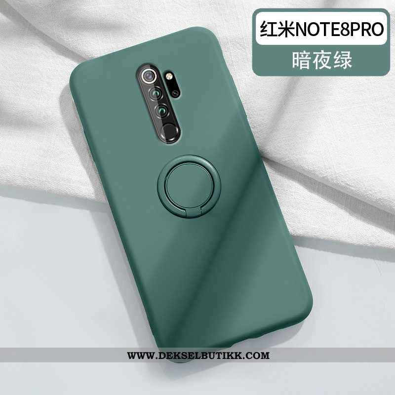 Etui Xiaomi Redmi Note 8 Pro Beskyttelse Anti-fall Monokrom Deksel Rød, Xiaomi Redmi Note 8 Pro Myke