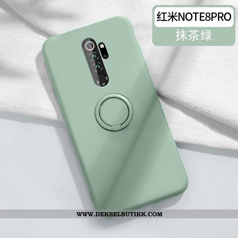 Etui Xiaomi Redmi Note 8 Pro Beskyttelse Anti-fall Monokrom Deksel Rød, Xiaomi Redmi Note 8 Pro Myke