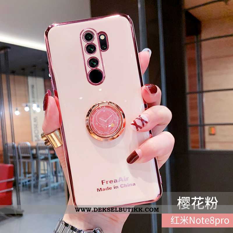 Etui Xiaomi Redmi Note 8 Pro Beskyttelse Deksel Rød High End Rosa, Xiaomi Redmi Note 8 Pro Av Person