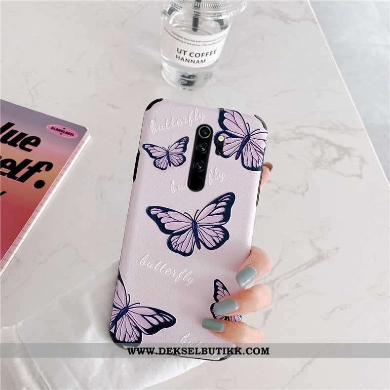 Etui Xiaomi Redmi Note 8 Pro Myke Anti-fall Alt Inkludert Lilla, Deksel Xiaomi Redmi Note 8 Pro Besk