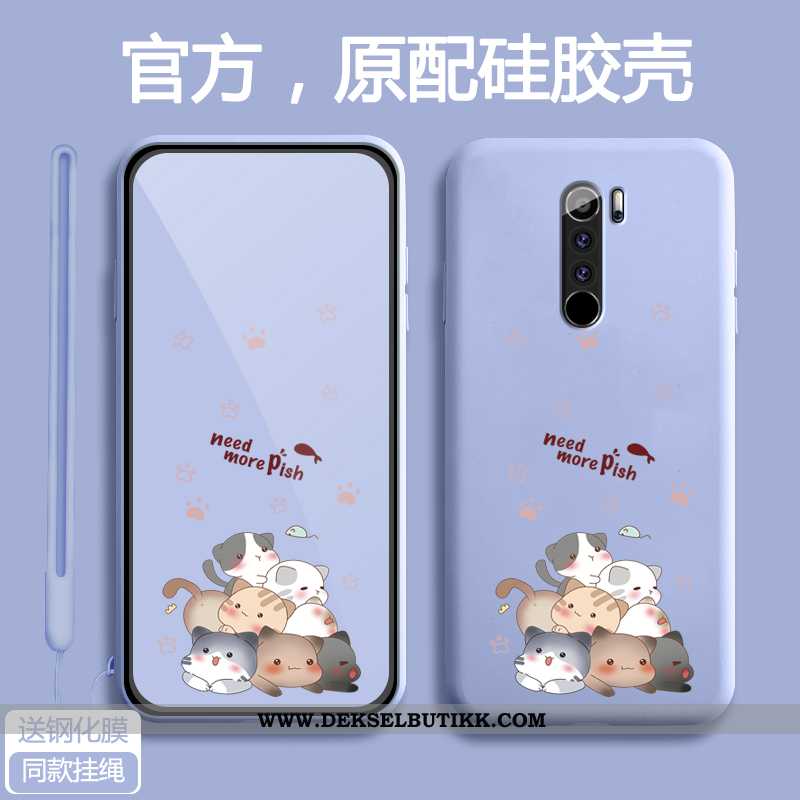 Etui Xiaomi Redmi Note 8 Pro Myke Liten Anti-fall Vakker Rød, Deksel Xiaomi Redmi Note 8 Pro Silikon