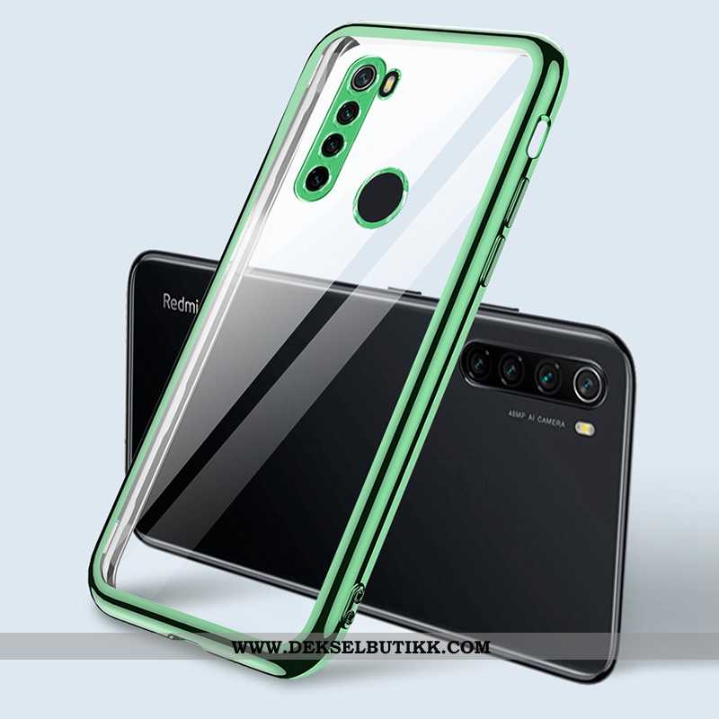 Etui Xiaomi Redmi Note 8t Beskyttelse Liten Tynne Lilla, Deksel Xiaomi Redmi Note 8t Gjennomsiktig T