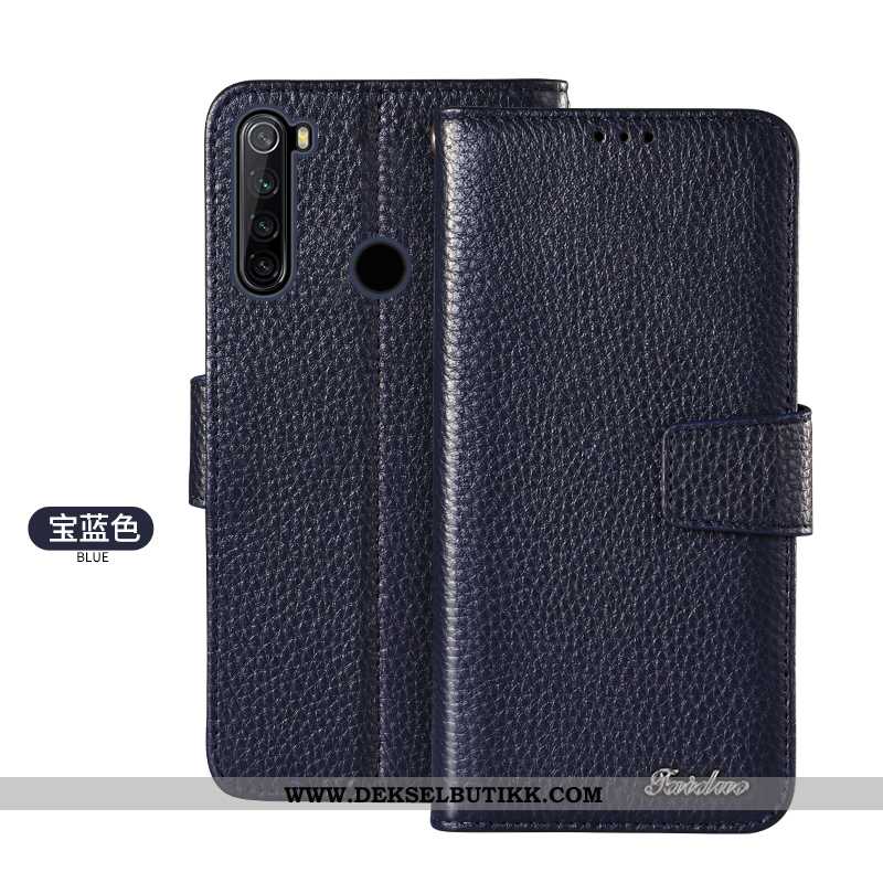 Etui Xiaomi Redmi Note 8t Skinn Liten Alt Inkludert Rød Brun, Deksel Xiaomi Redmi Note 8t Beskyttels