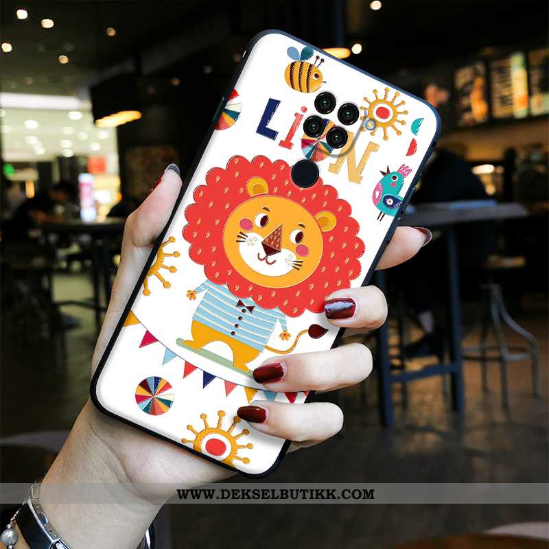 Etui Xiaomi Redmi Note 9 Cartoon Mobiltelefon Blå Anti-fall, Deksel Xiaomi Redmi Note 9 Vakker Billi