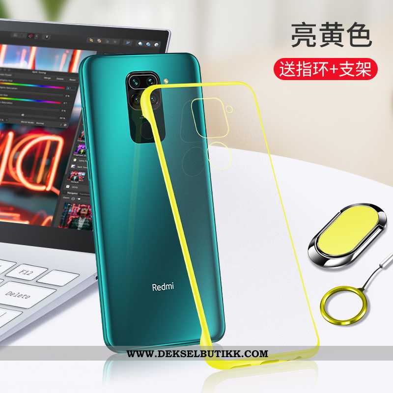 Etui Xiaomi Redmi Note 9 Silikon Alt Inkludert Rød Svart, Deksel Xiaomi Redmi Note 9 Beskyttelse Kjø