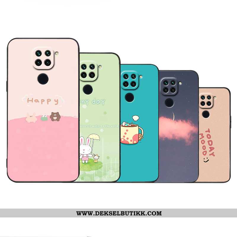 Etui Xiaomi Redmi Note 9 Vakker Myke Beskyttelse Deksel Rosa, Xiaomi Redmi Note 9 Tynne Billig