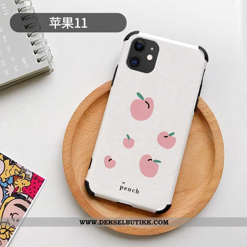 Etui iPhone 11 Av Personlighet Mote Fersk Hvitt, Deksel iPhone 11 Cartoon Rabatt