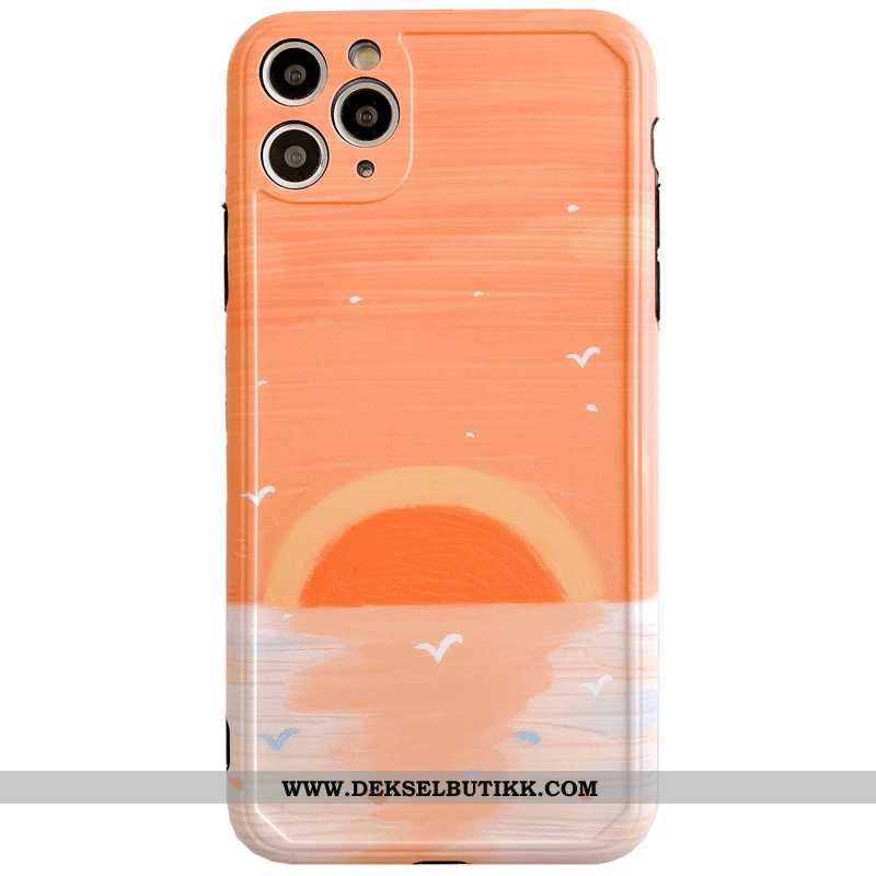 Etui iPhone 11 Pro Max Av Personlighet Beskyttelse Alt Inkludert Oransje, Deksel iPhone 11 Pro Max K