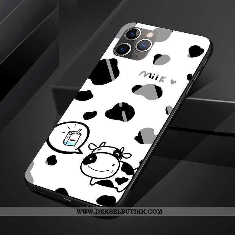 Etui iPhone 11 Pro Max Silikon Vakker Original Cow Svart, Deksel iPhone 11 Pro Max Beskyttelse Til S