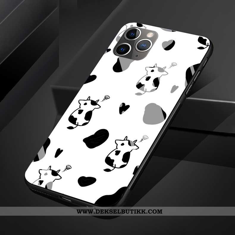 Etui iPhone 11 Pro Max Silikon Vakker Original Cow Svart, Deksel iPhone 11 Pro Max Beskyttelse Til S